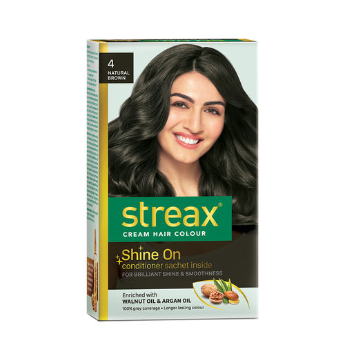 STREAX HAIR COLOUR NATURAL BROWN 4              